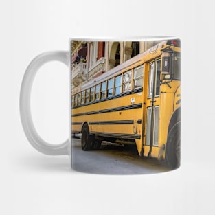 School bus, Havana, Cuba. Mug